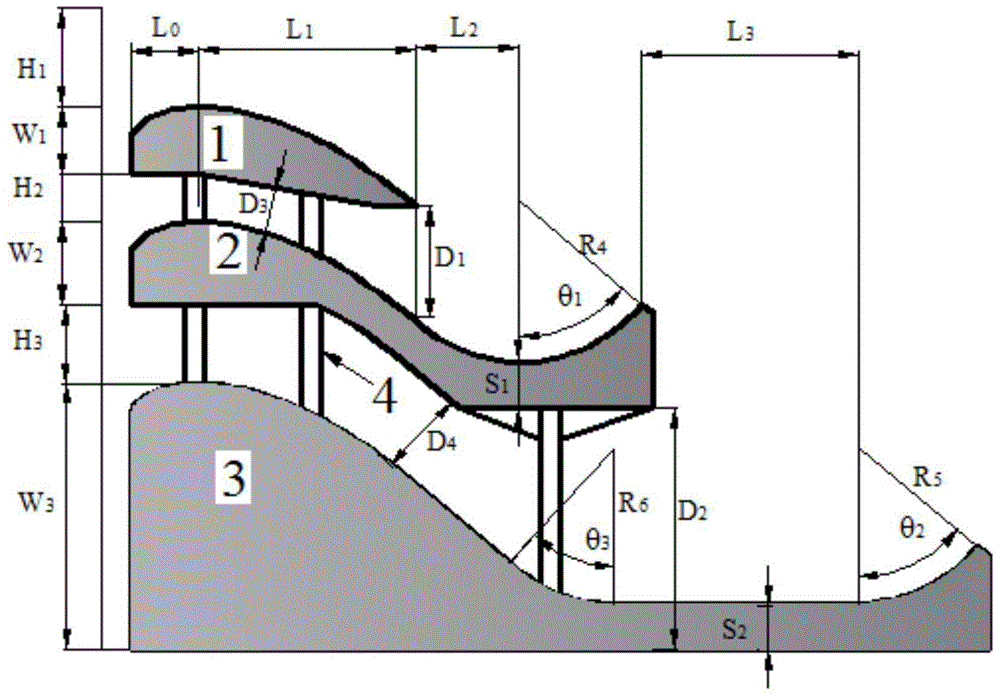 An adjustable aerated ecological landscape dam