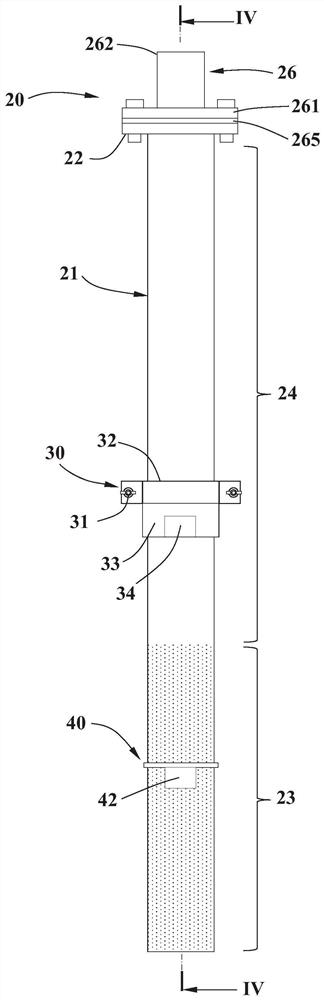 Water tower water filtering device