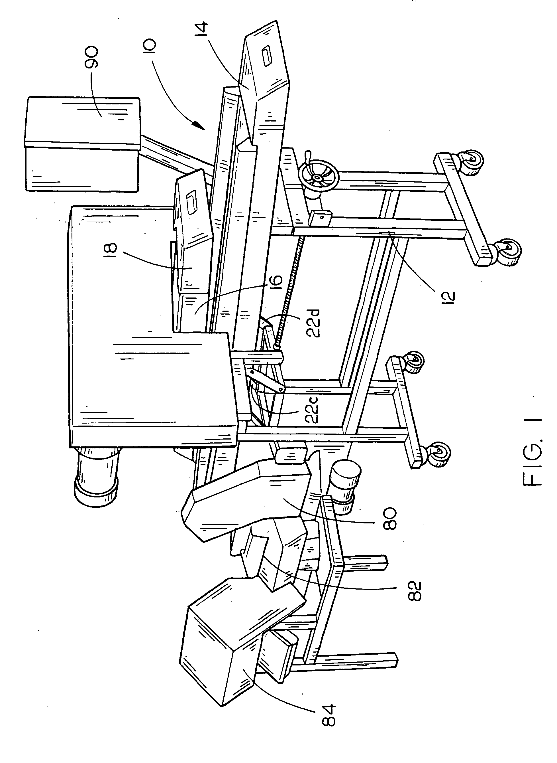 Horizontal meat slicer with bandsaw blade