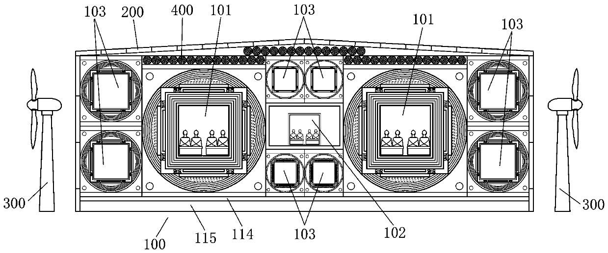 Electromagnetic vacuum ultraspeed railway system