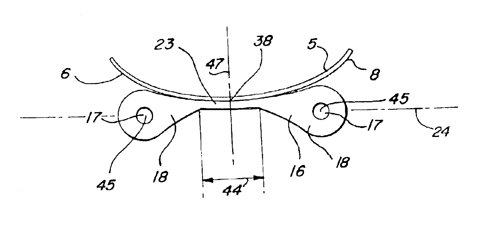 Interproximal matrix with elastomeric wedge