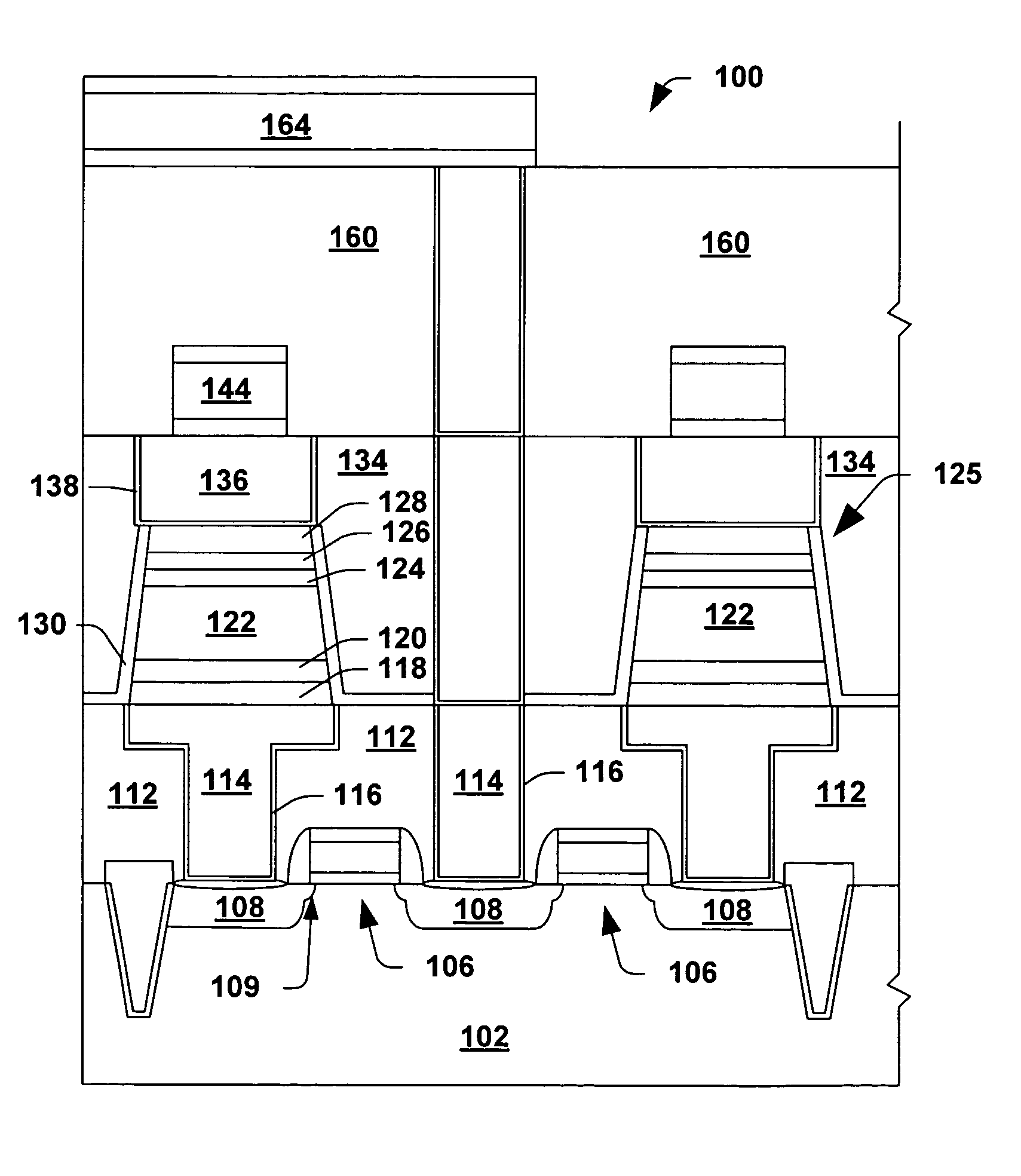 High polarization ferroelectric capacitors for integrated circuits