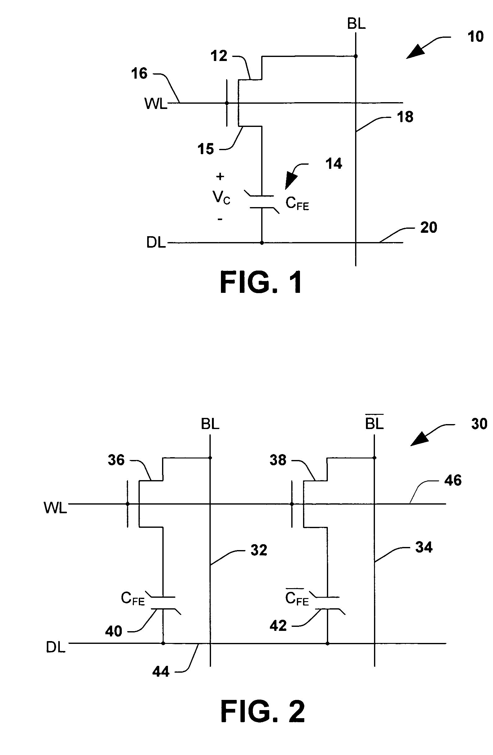 High polarization ferroelectric capacitors for integrated circuits