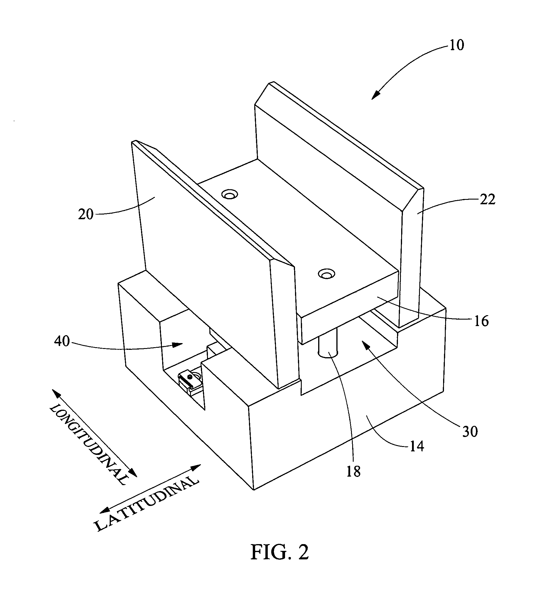 Automatic leveling fixture