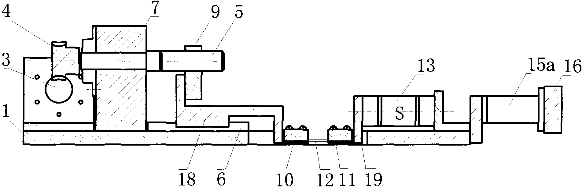 Tension-compression and fatigue loading testing machine based on laser confocal microscope