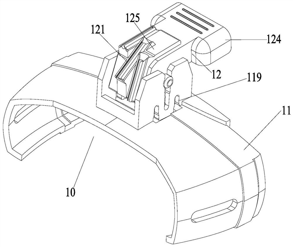 Puncture frame structure with adjustable puncture angle and ultrasonic puncture equipment