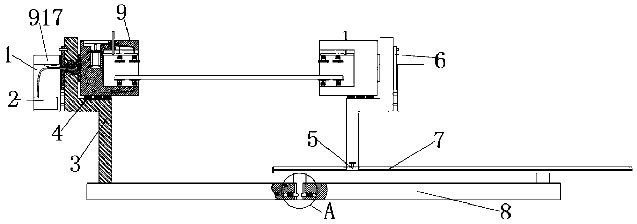 Intelligent clamping and fixing equipment for circuit board welding