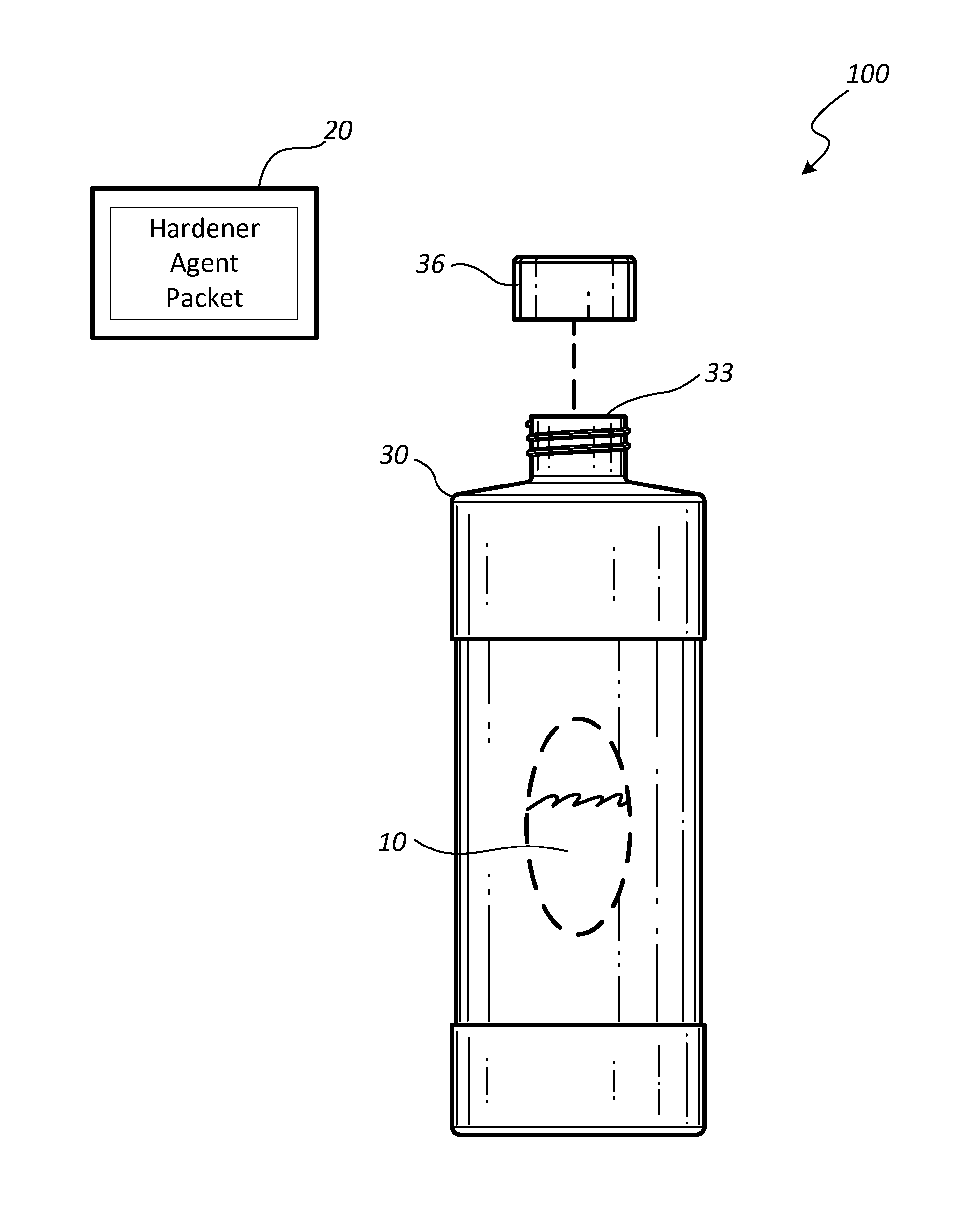 Medical waste break down and solid waste disposal system