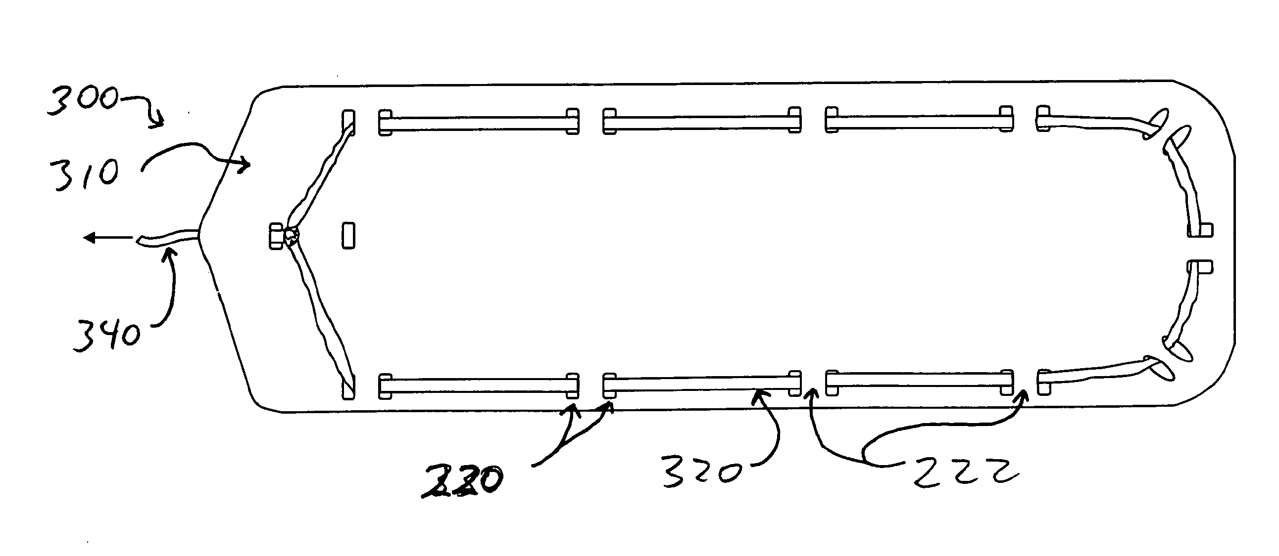 Lightweight plastic sleds for emergency transport and hauling of loads