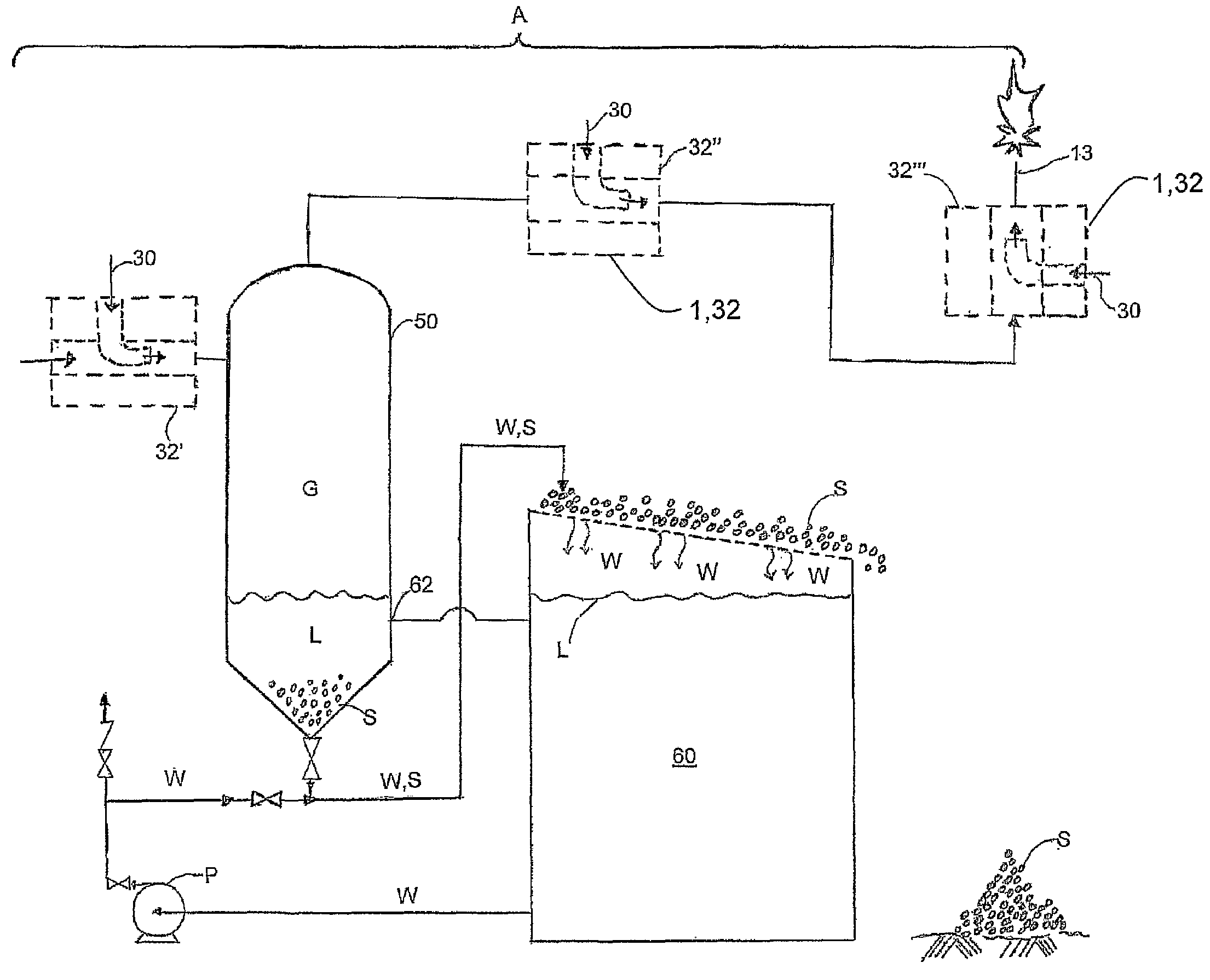 Separation of evolved gases from drilling fluids in a drilling operation