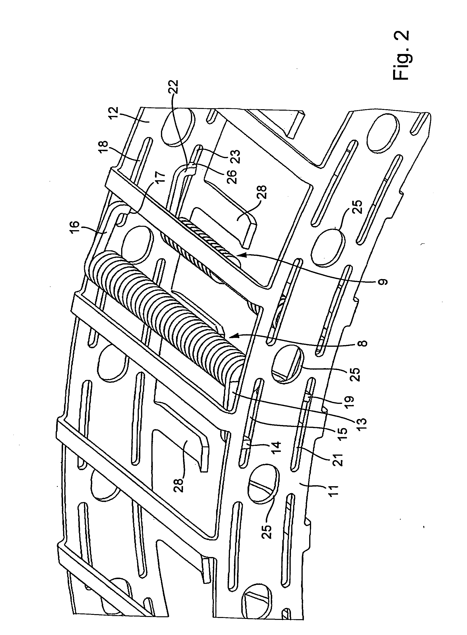 Switchable free-wheel arrangement for a transmission, particularly for a crank-CVT of a motor vehicle