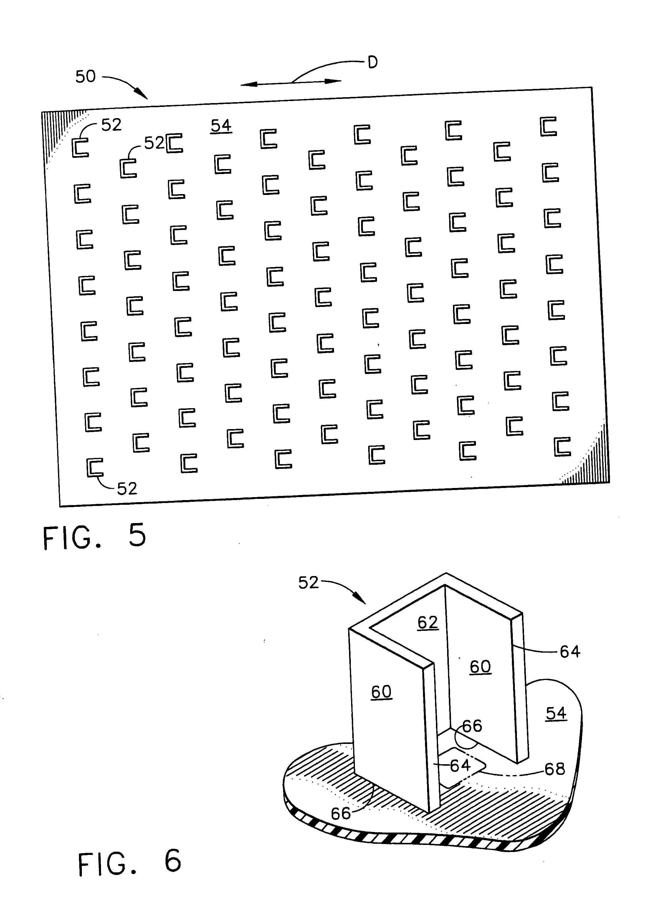 Microstructures for treating and conditioning skin