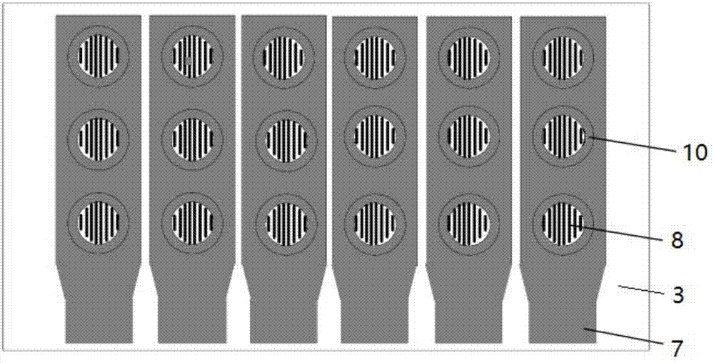 Vertical-cavity surface-emitting laser radar light source of non-periodic high-contrast grating integrated with rapid angle scanning