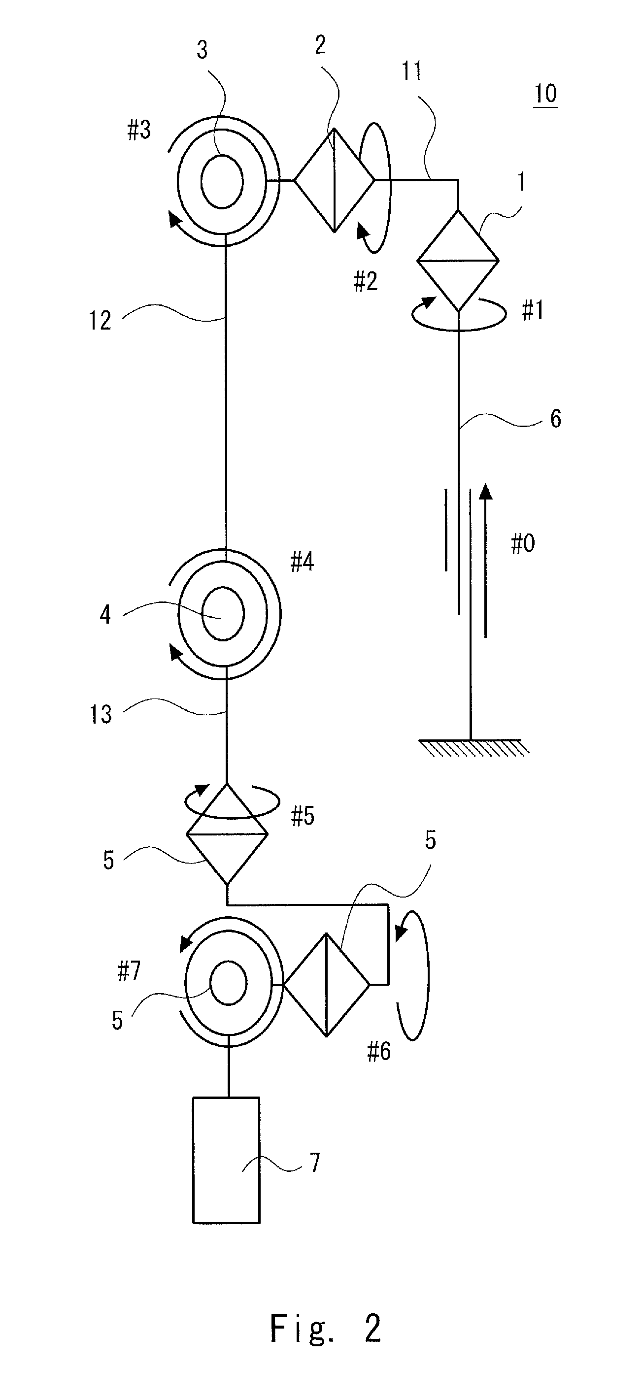 Articulated arm robot, control method and control program