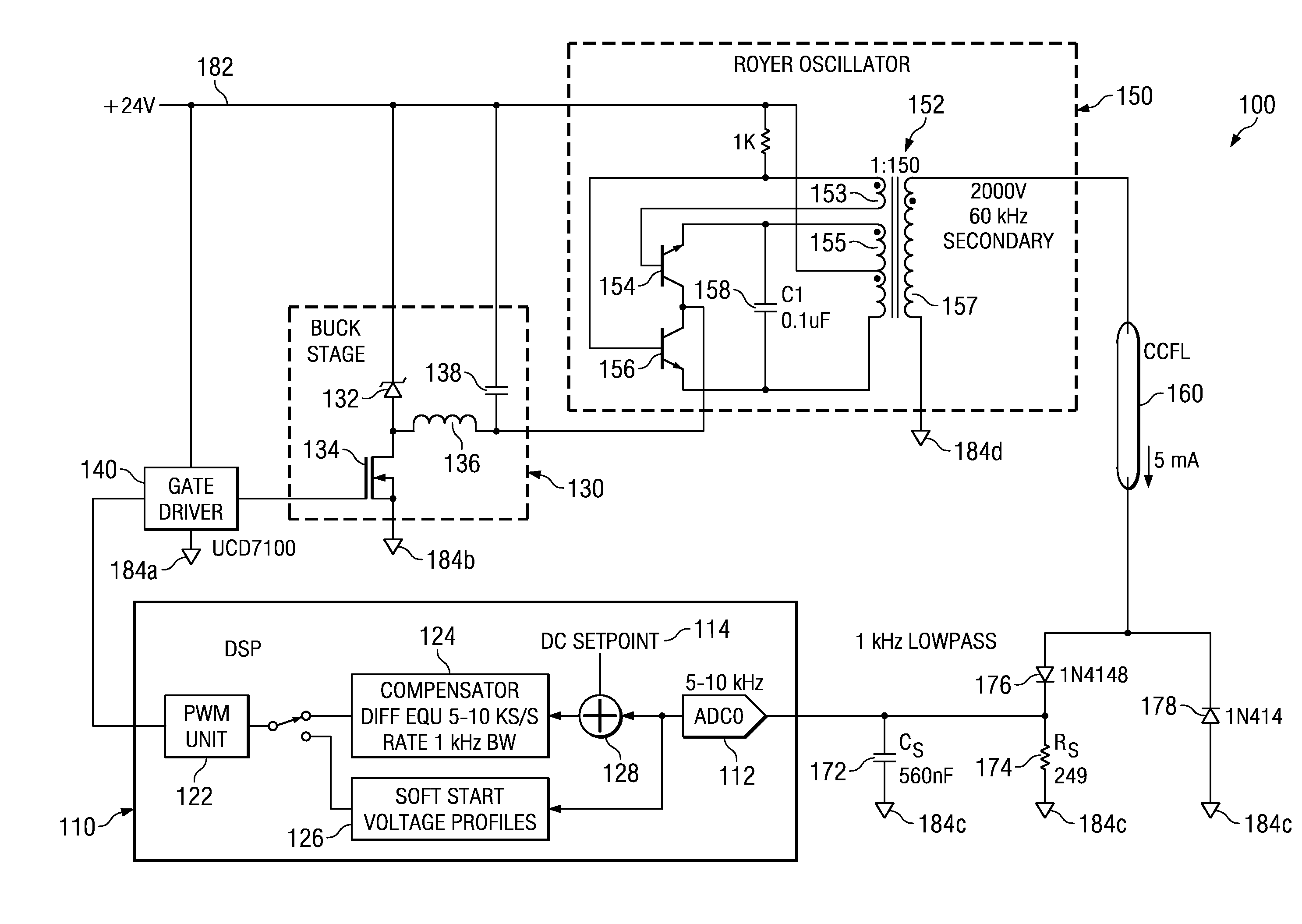 Systems and methods for backlight driving