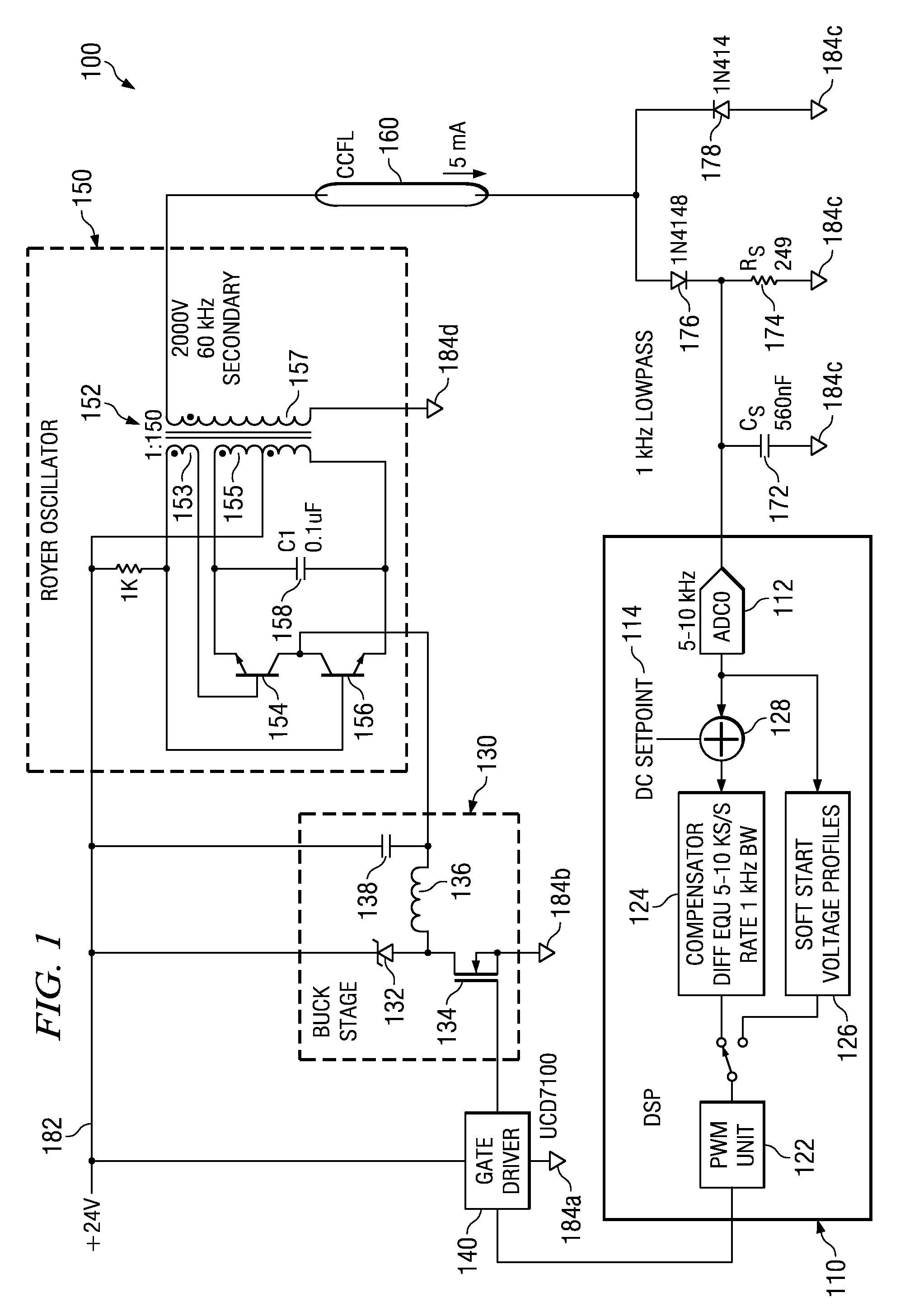 Systems and methods for backlight driving