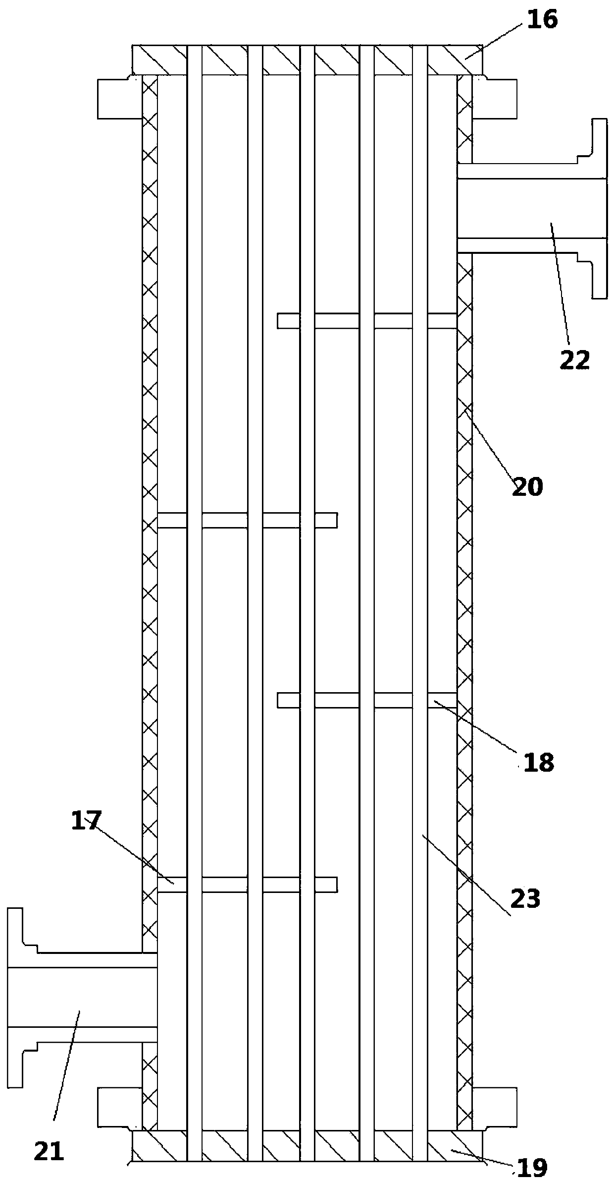 Method for controlling three-valve heat exchanger by temperature difference