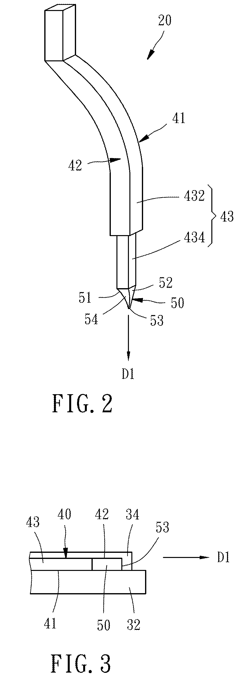 Microelectromechanical probe, method of manufacturing the same and probe set