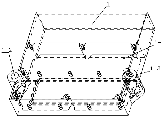 Novel motor controller main shell structure