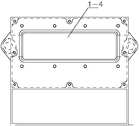 Novel motor controller main shell structure