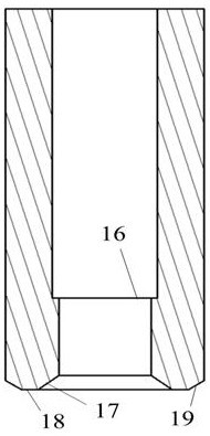 Hollow tungsten electrode coaxial wire filling welding device and regulating and welding method