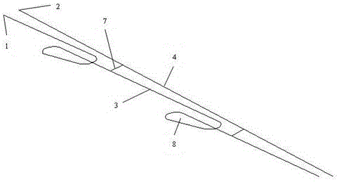 A pioneering method for transporting auxiliary ramps with tape inclined wells