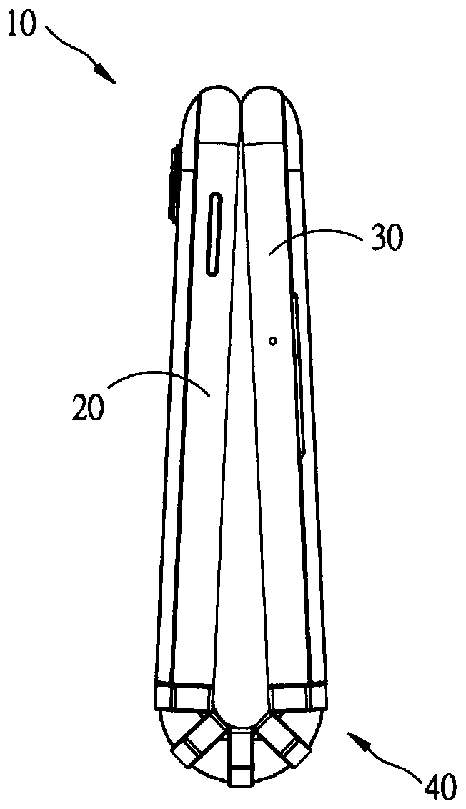 Foldable display device