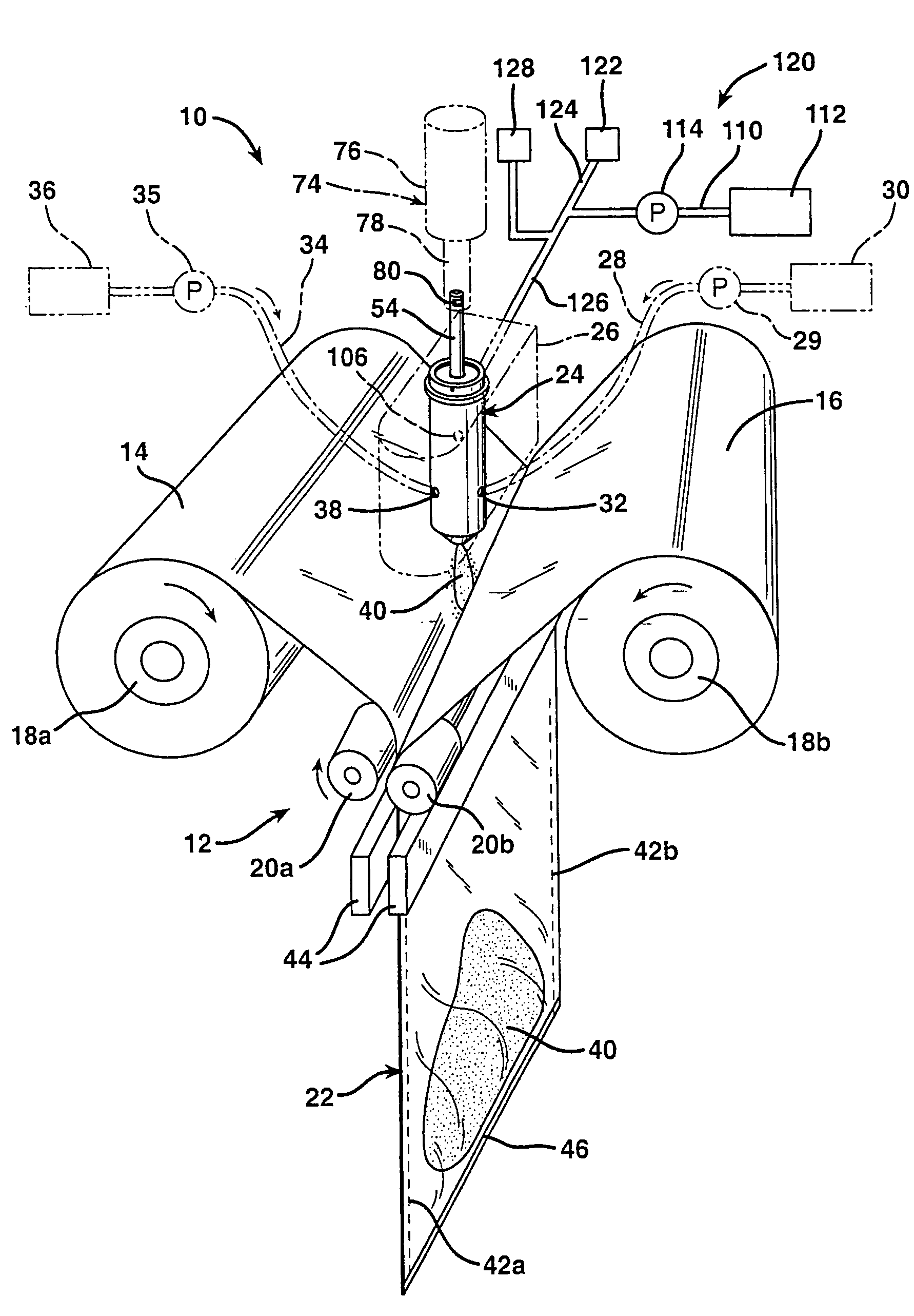 Self-cleaning fluid dispenser