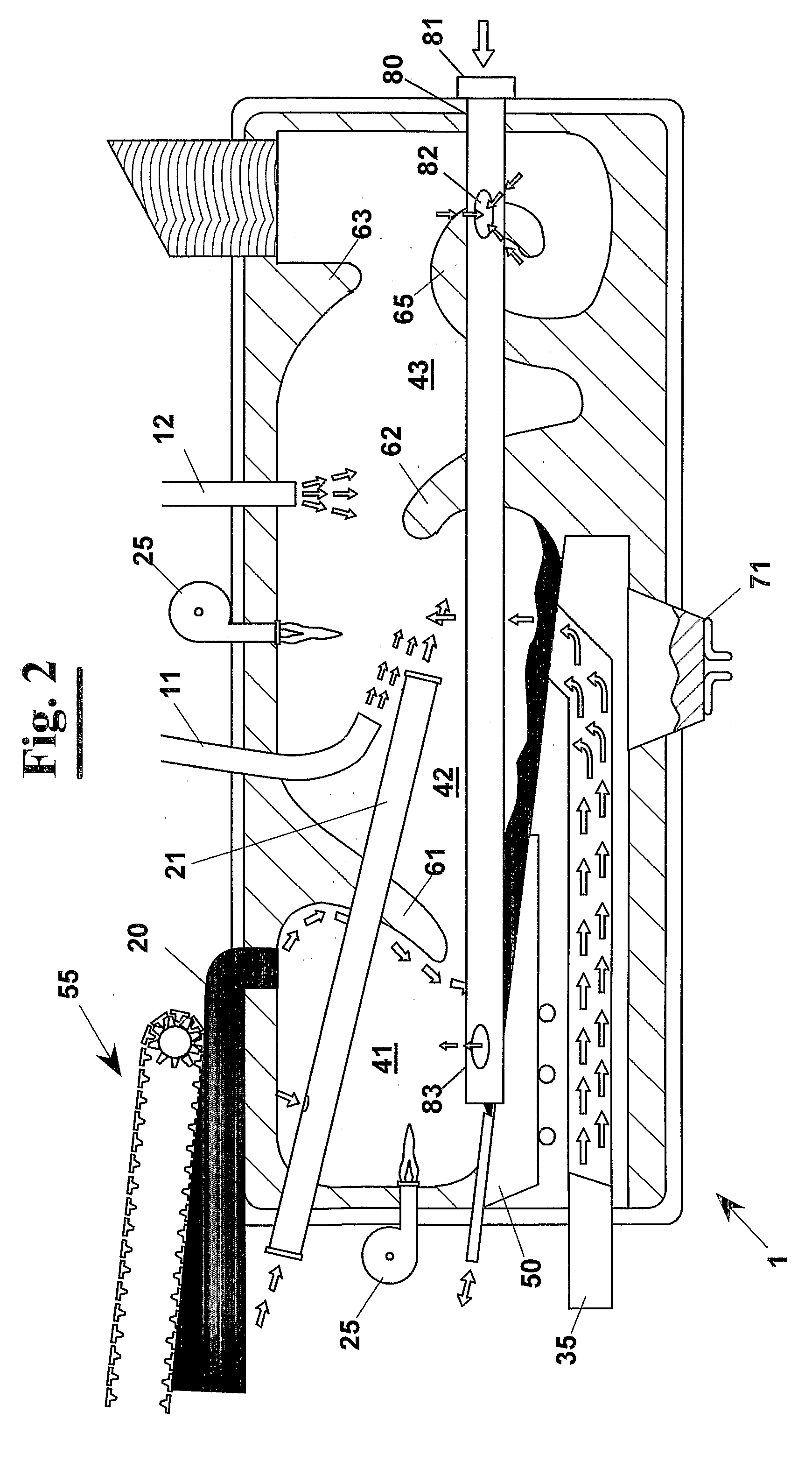 Method and Apparatus for High Temperature Heat Treatment of Combustible Material in Particular Waste