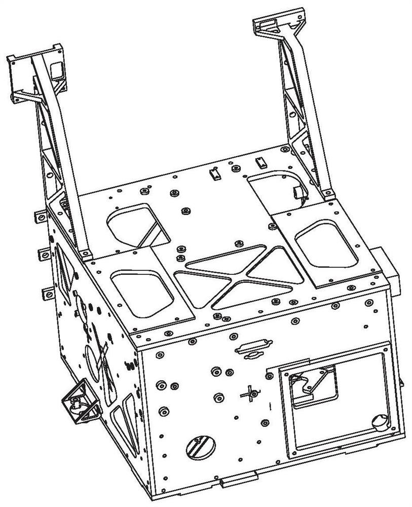 Configuration and assembly method of remote sensing micro-satellite with separate payload platform