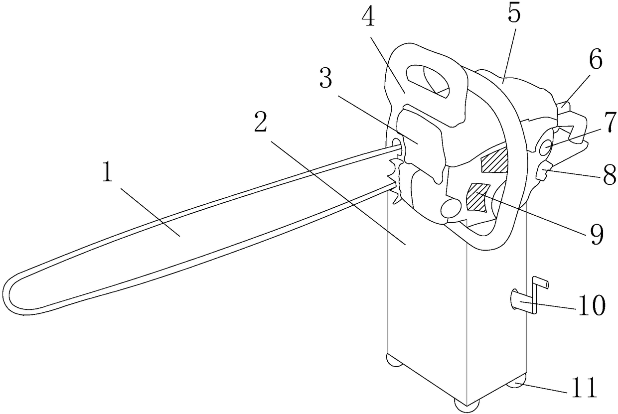 Portable garden pruning device