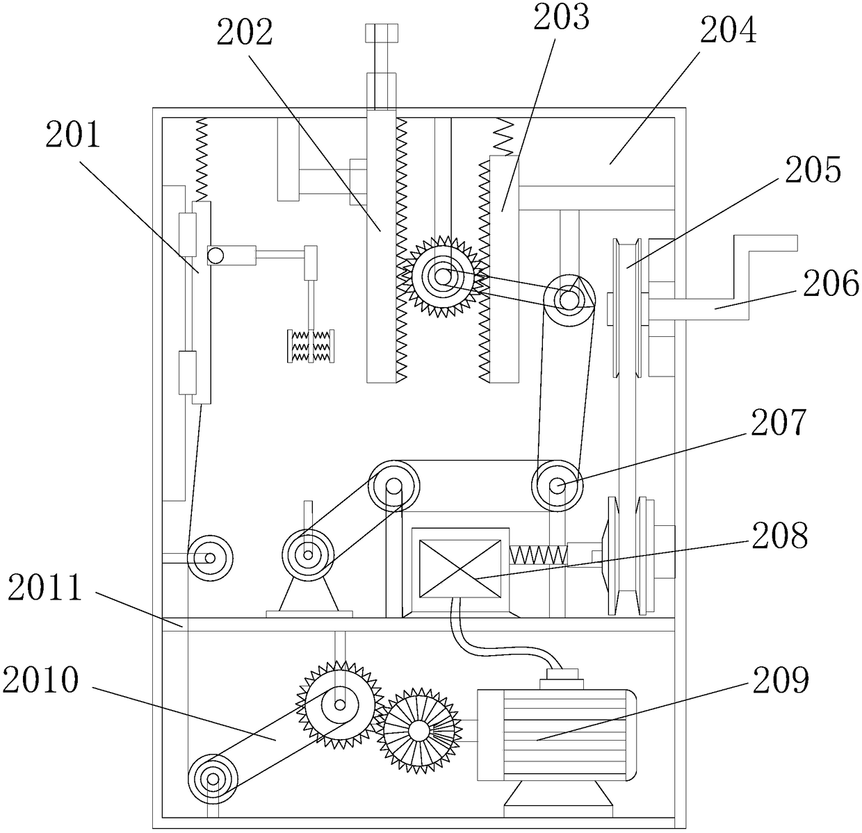 Portable garden pruning device