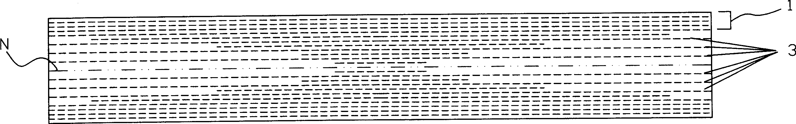 Method for producing glass fiber reinforced plastic composite material plate spring