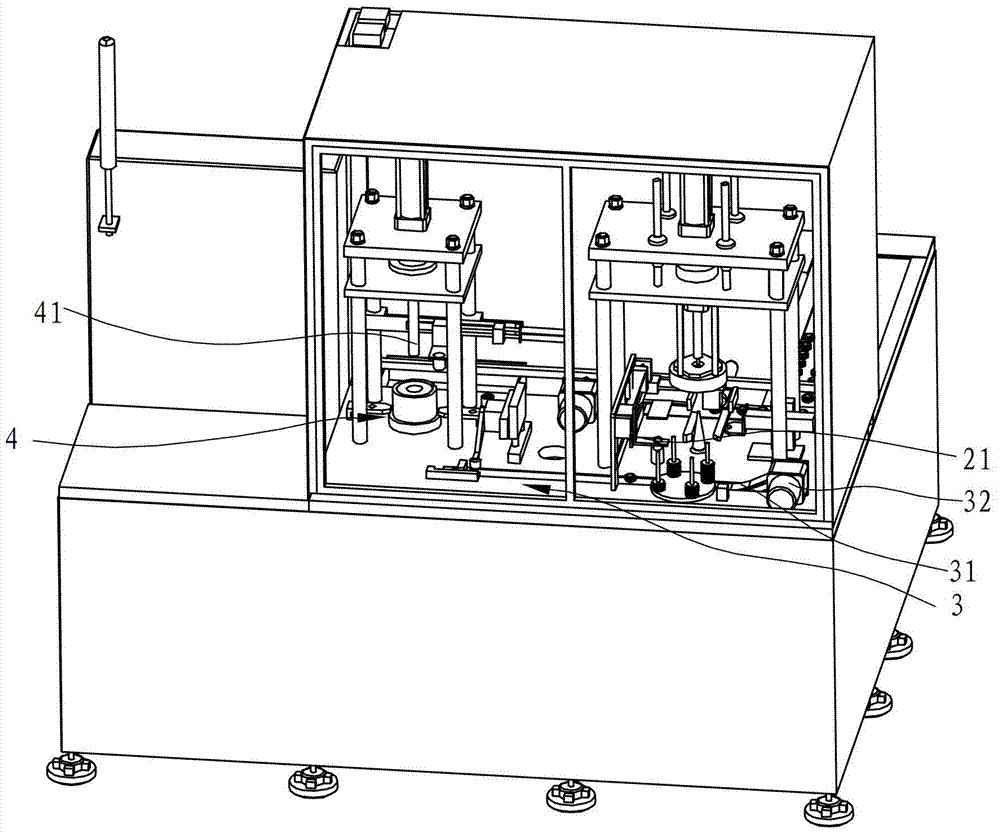 Full-automatic encapsulated piston production equipment