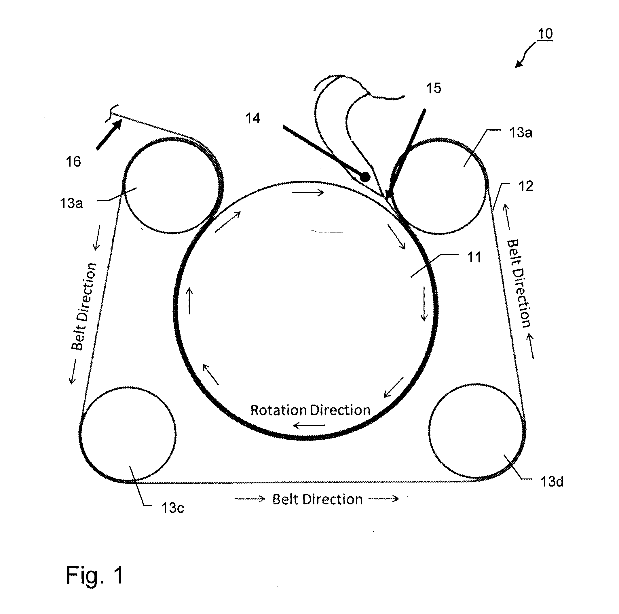 Continuous molded irrigation emitter strip