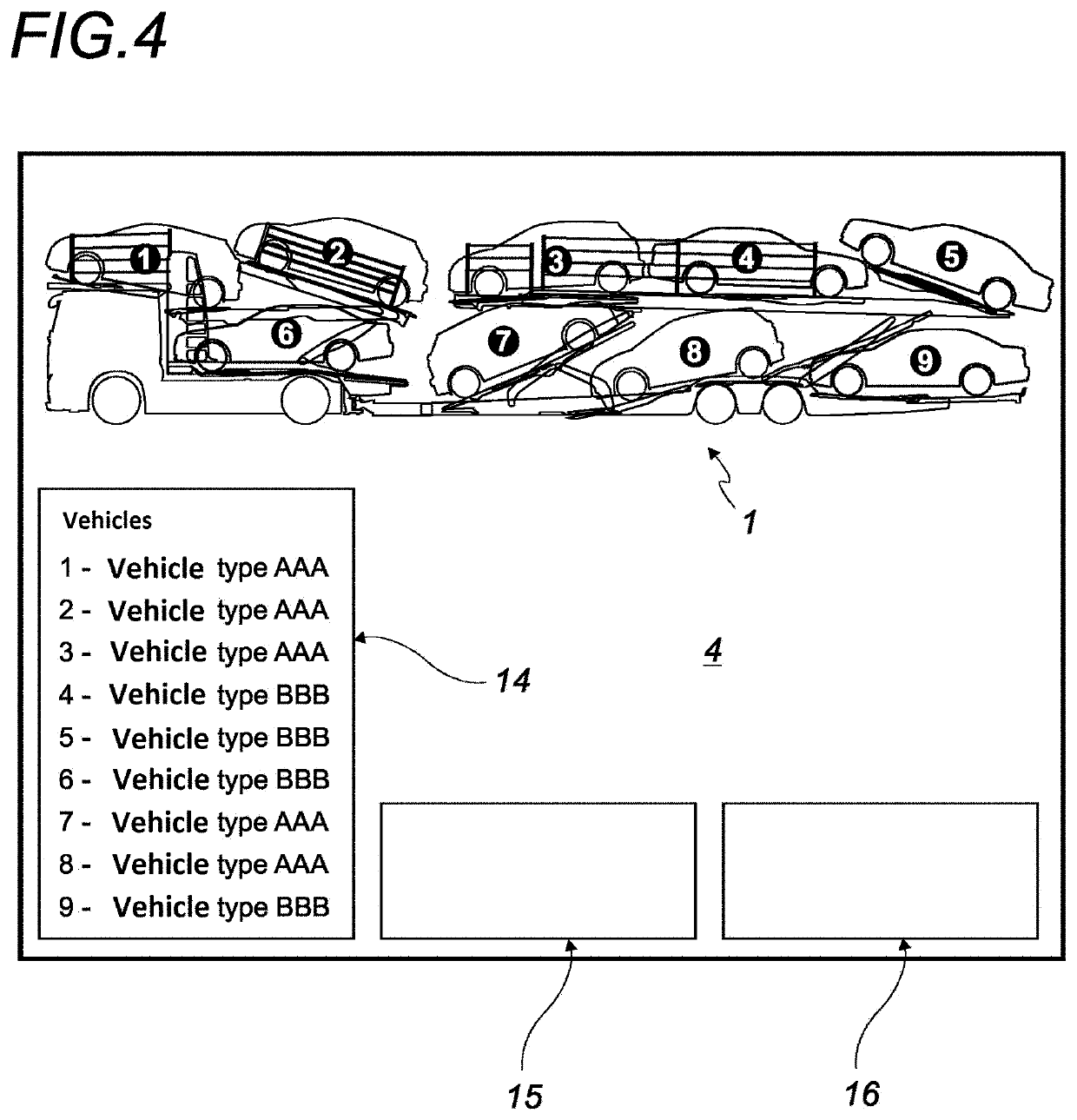 Method for simulating and optimizing loading of a transport system