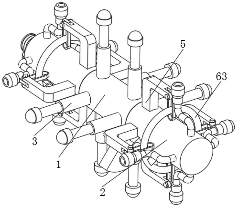 Pipeline robot for inclined pipeline cleaning