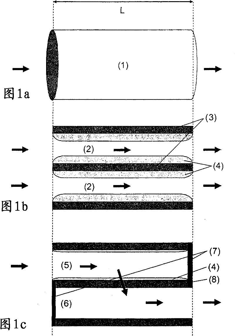 Method for cleaning combustion engine exhaust gases