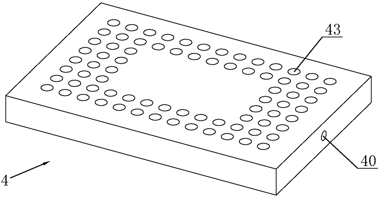 Packaging device for a light-transmitting carrier and an electroluminescent device