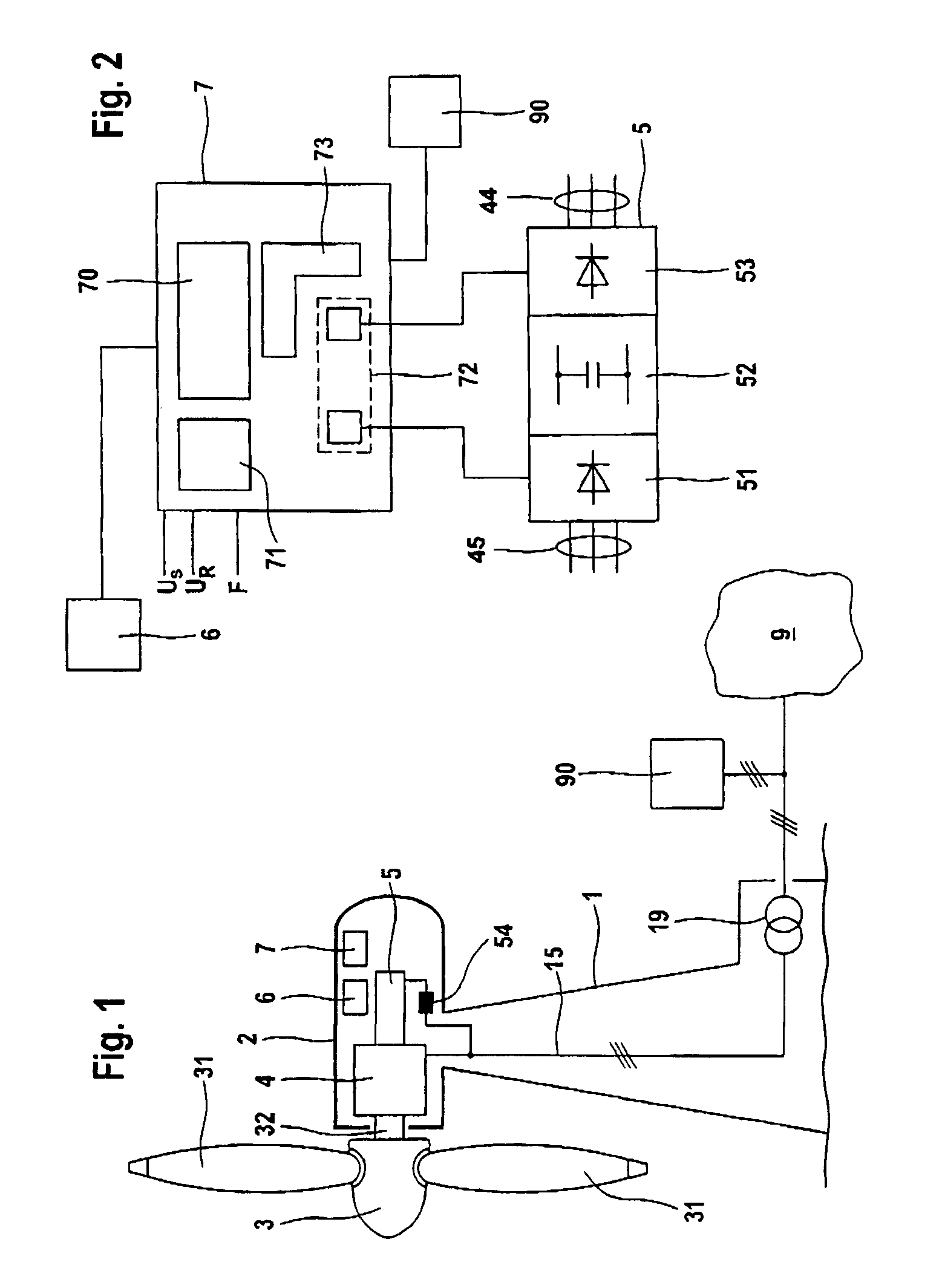 Wind energy installation with an extended rotation speed range