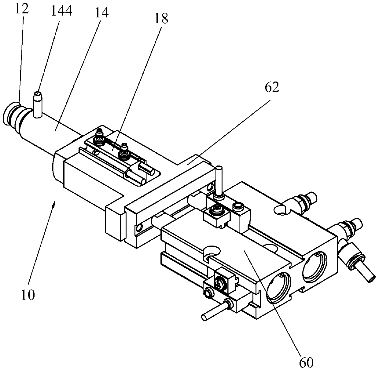 Air extraction mechanism and air extraction device with the air extraction mechanism