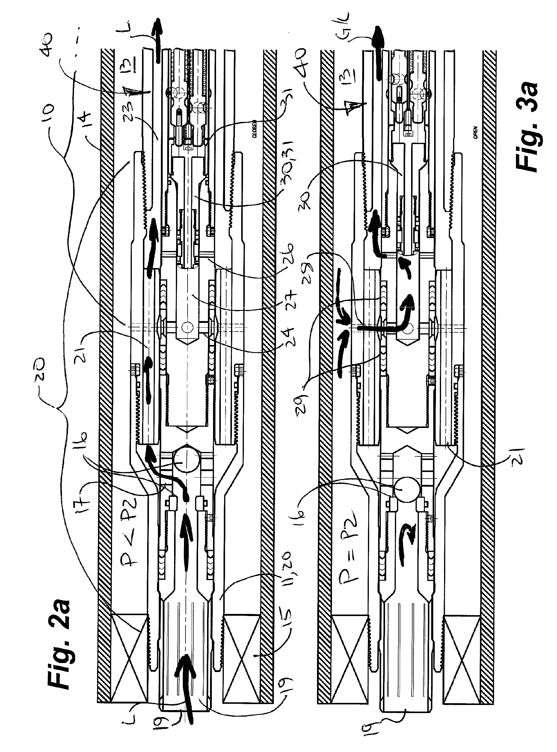 Pressure range delimited valve