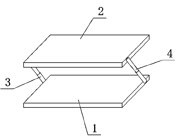 Double-layer chopping board