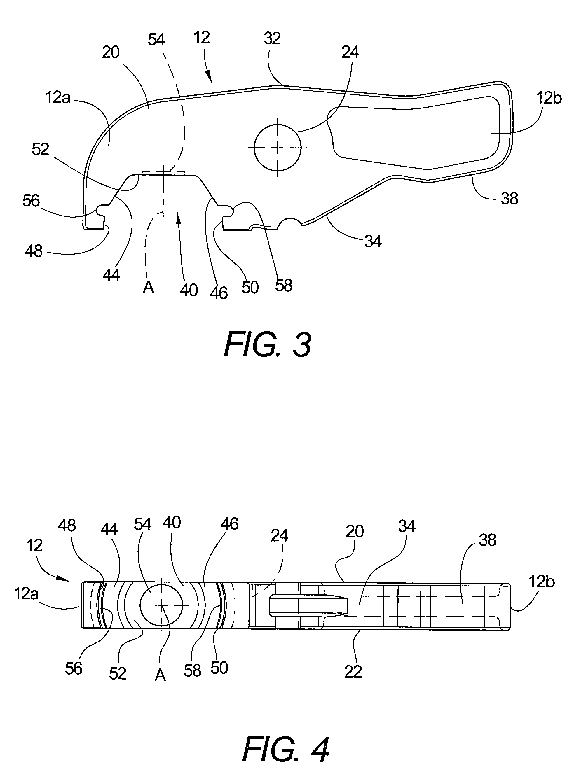 Jaw arm for compression tools