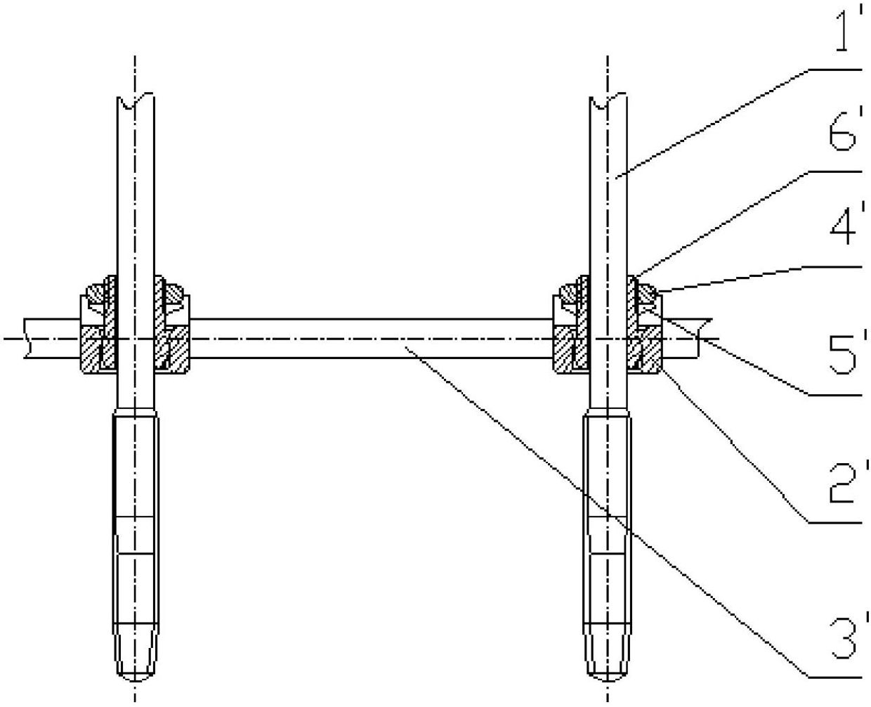 Internal fixation device of spine