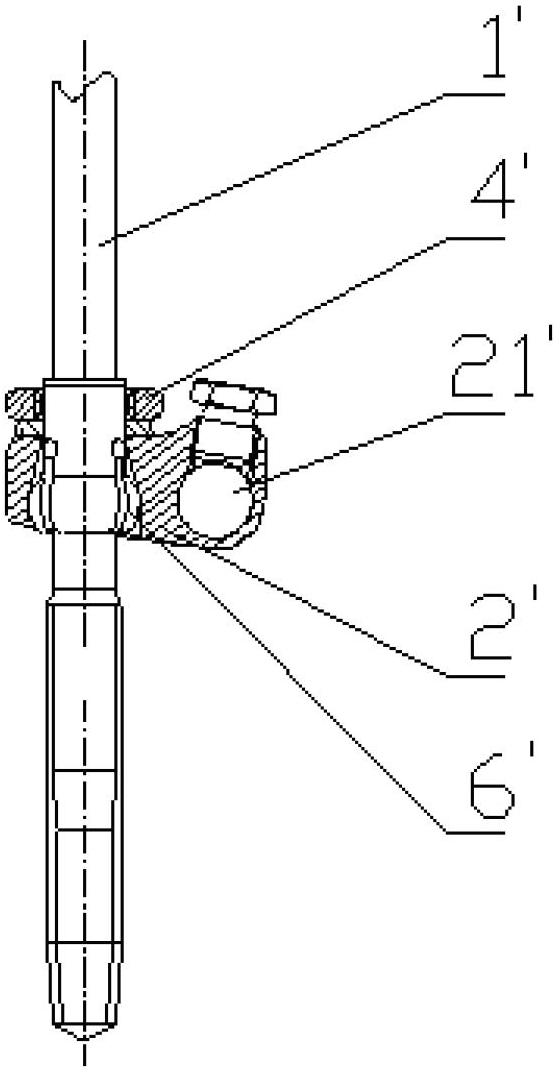 Internal fixation device of spine