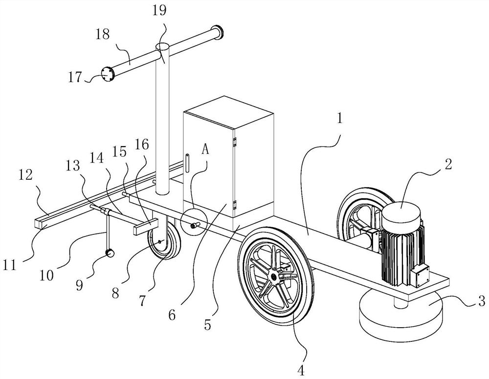 Ship deck rust removal device