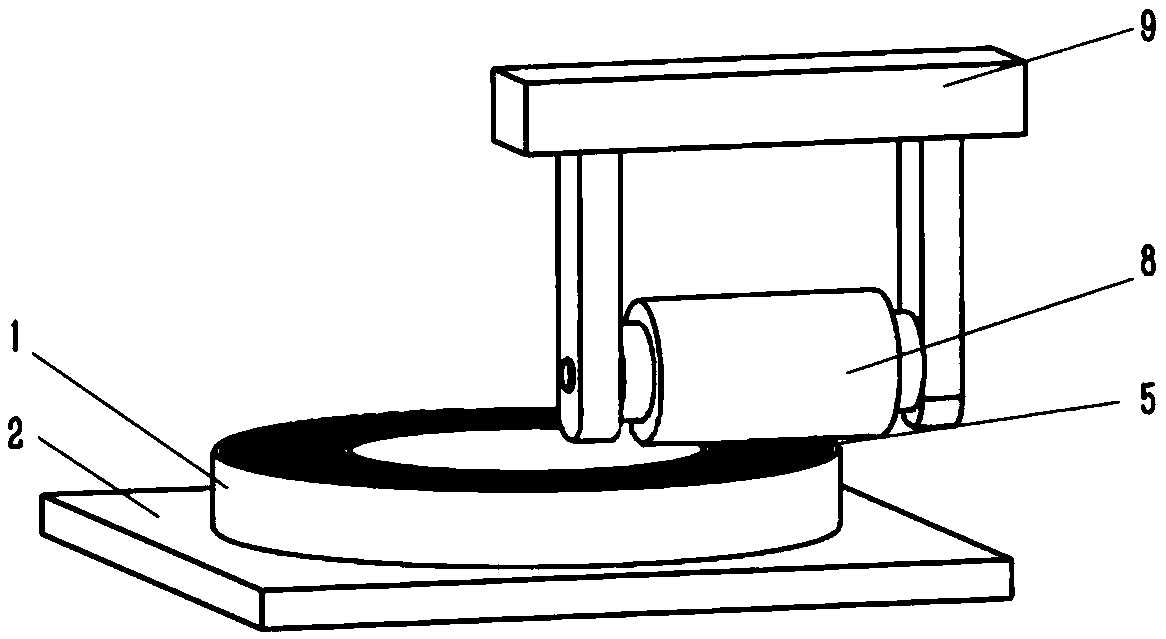 Additive manufacturing method and device for large metal part