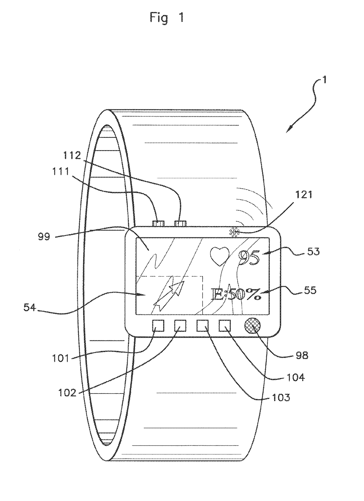 Exercise-assisting device for forecasting the change in a physiological parameter as a function of an itinerary