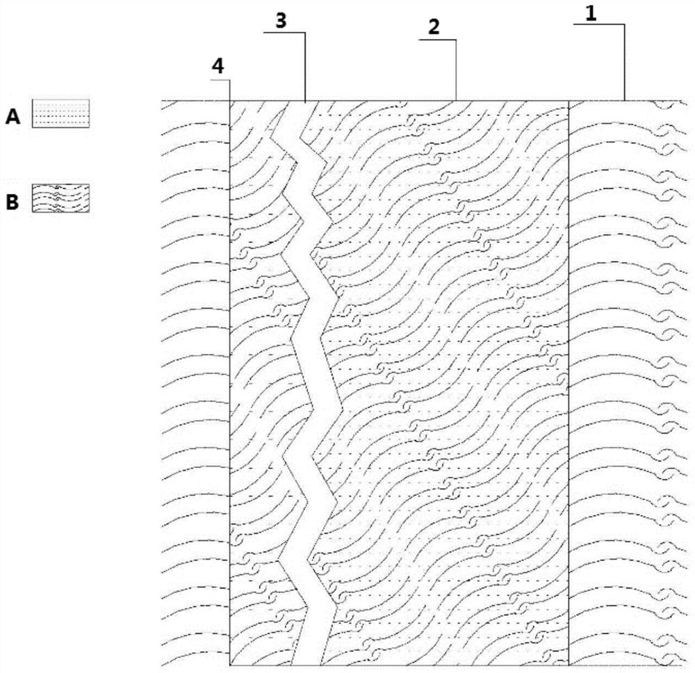 A kind of pulping method of cigarette wick material and slurry, cigarette wick material and preparation method thereof